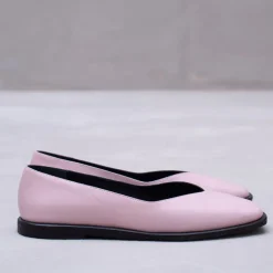 Faiza ballerina in misty rose
