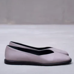 Faiza ballerina in taupe