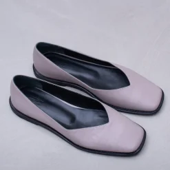 Faiza ballerina in taupe