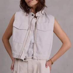 Fallonn cargo jasje in stone