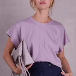 Fanta T-shirt in dusty lilac