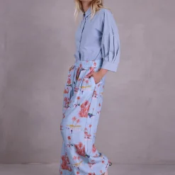 Farell hemd in misty blue