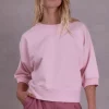 Fauve roze fitted sweater