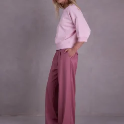 Fauve roze fitted sweater