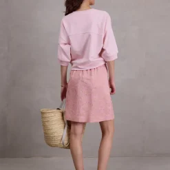 Fauve roze fitted sweater