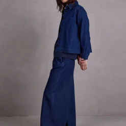 Feda hemd in summer denim