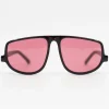 Felice zonnebril in dark tortoise / cherry