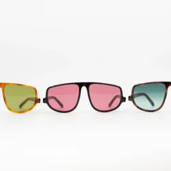 Felice zonnebril in light tortoise / olive