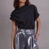 Feline antraciete top