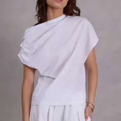 Feline witte top