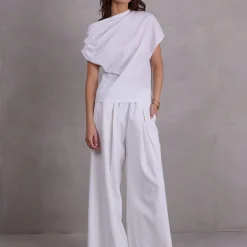 Feline witte top