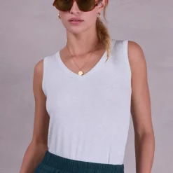 Felix top in celadon