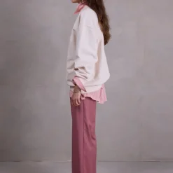 Femke ecru oversized sweater