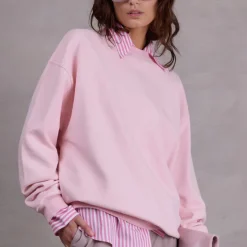 Femke roze oversized sweater