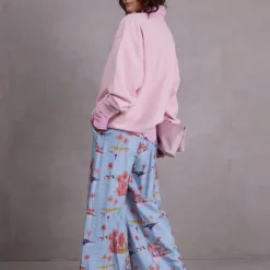 Femke roze oversized sweater