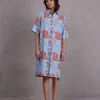 Fendi jurk in blue Havana