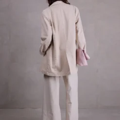 Fenna blazer in stone