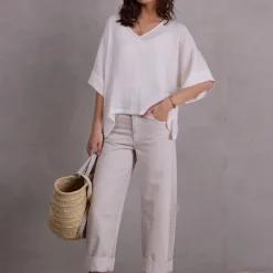 Fenne broek in stone