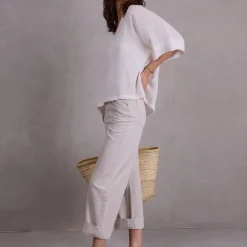 Fenne broek in stone