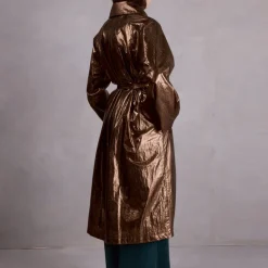 Ferdi copper trench coat