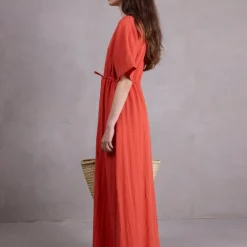 Ferel jurk in flame Tencel