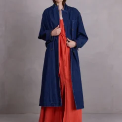 Ferel jurk in flame Tencel