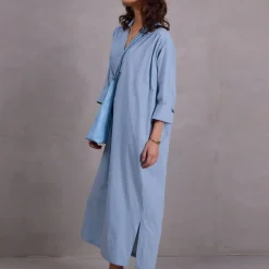 Ferijn jurk in misty blue