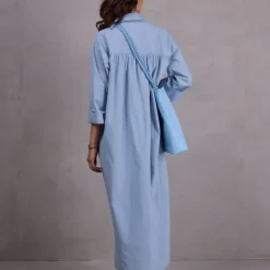 Ferijn jurk in misty blue