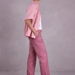 Fermo hemdsjasje in pink daisy