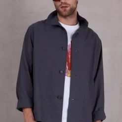 Ferre vest in charcoal