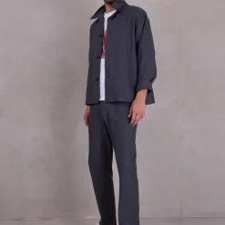 Ferre vest in charcoal