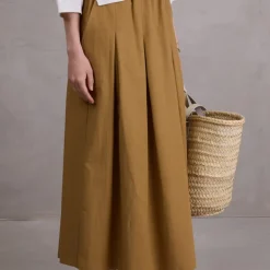 Fieke rok in mustard