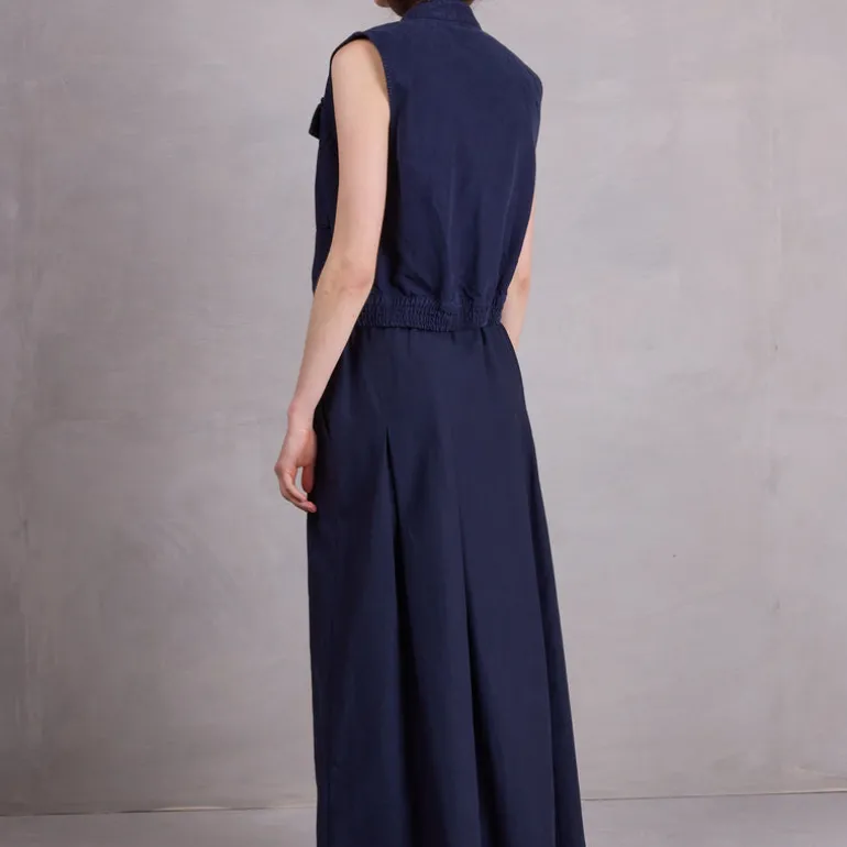 Fieke rok in navy