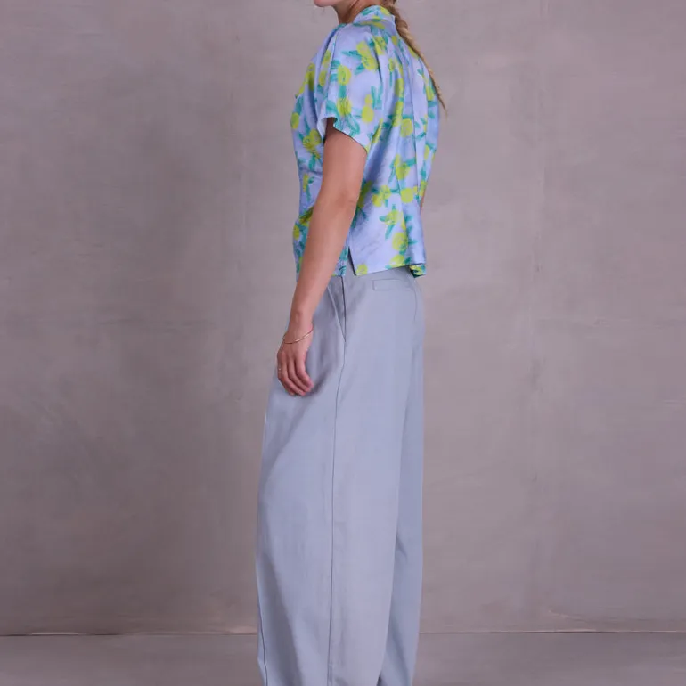 Filipa blouse in limoncello flowers