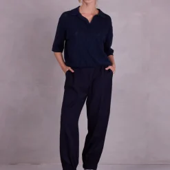 Fina broek in night blue