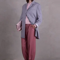 Fina broek in old rose