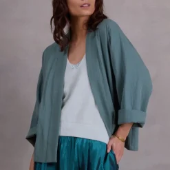 Flenn kimono in salie Tencel