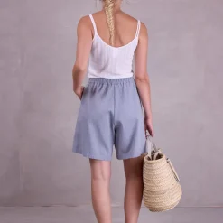 Fleur wit pointelle jersey topje