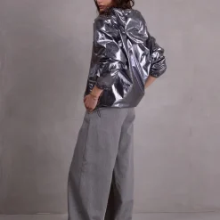 Floris silver anorak