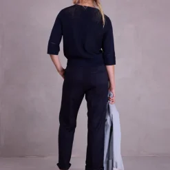 Fons broek in night blue
