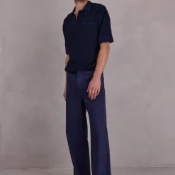 Francis broek in night blue