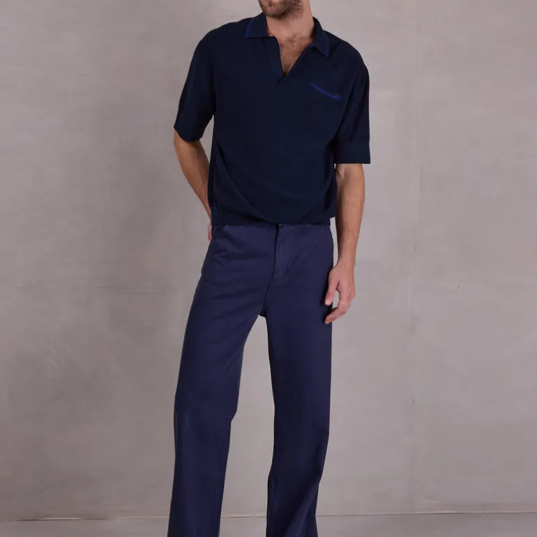 Francis broek in night blue