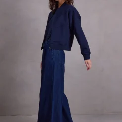 Franka nachtblauwe vest