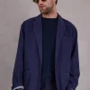Franz blazer in night blue