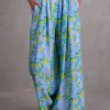 Freddy broek in limoncello flowers