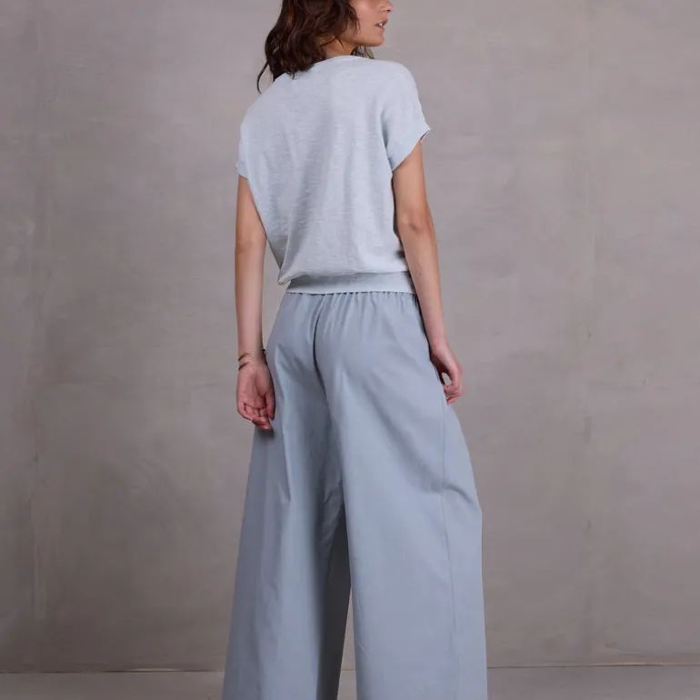 Freddy broek in misty blue
