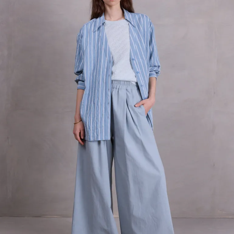 Freddy broek in misty blue