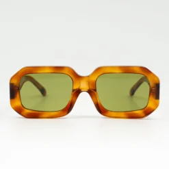 Jackie zonnebril in light tortoise /olive