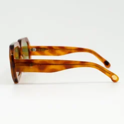 Jackie zonnebril in light tortoise /olive