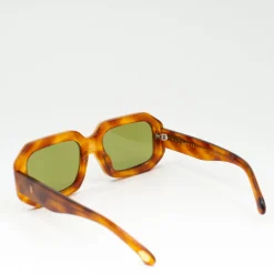 Jackie zonnebril in light tortoise /olive